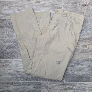 Eddie Baur Utility Pants Women's 8 Khaki Outdoor Cargo Pants Straight Leg